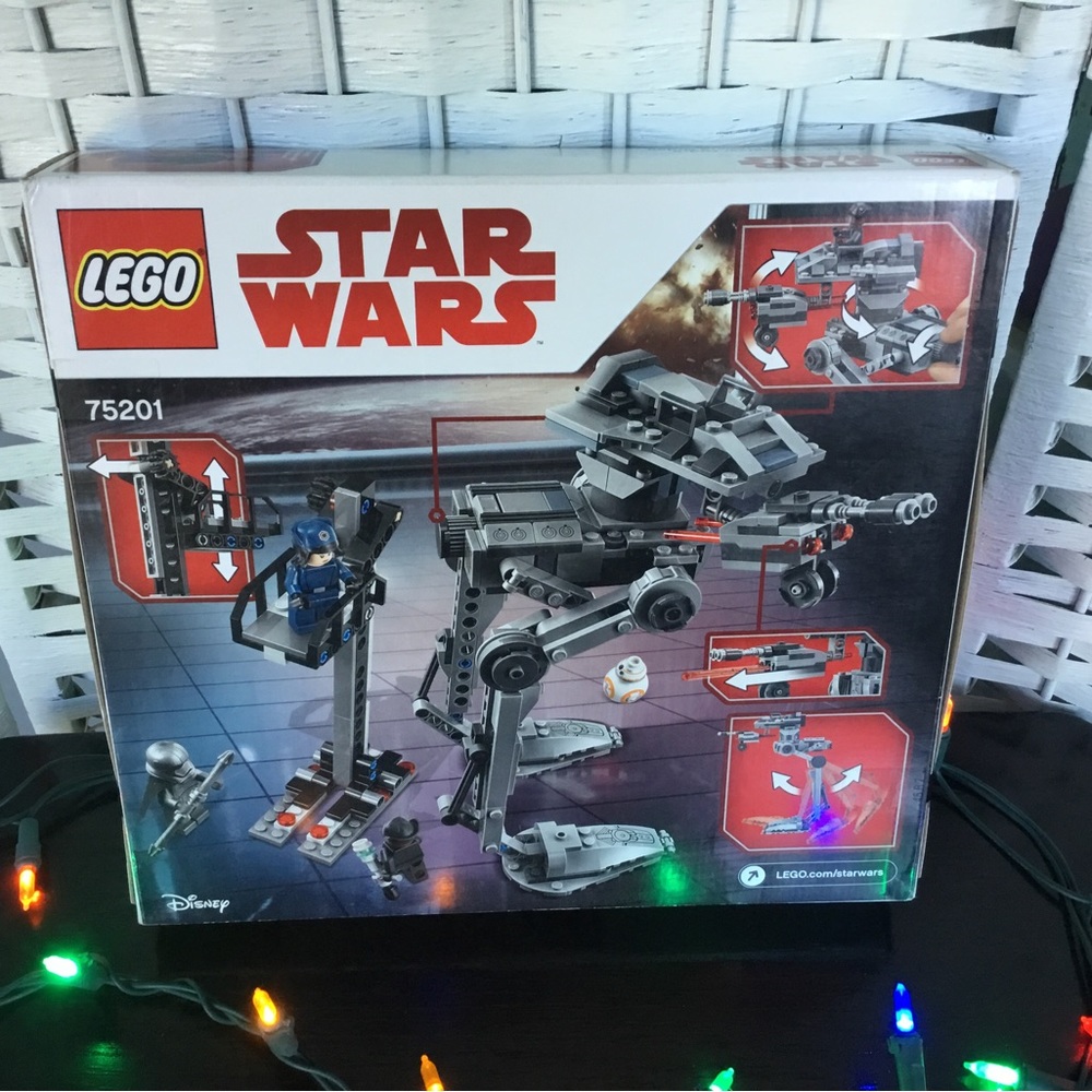 Lego Star Wars 1st Order AT ST 75201 New with slight creases on box - Picture 11 of 16